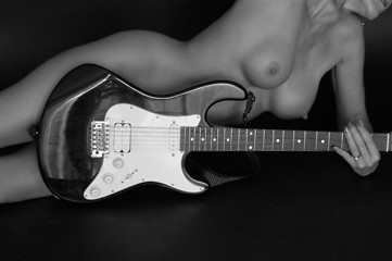 Image showing Guitar Player B