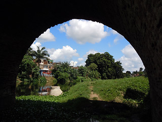 Image showing Under the bridge