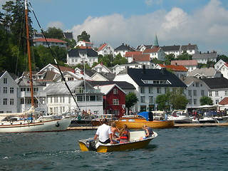 Image showing Tvedestrand in Norway