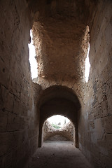 Image showing The amphitheater in El-Jem, Tunisia