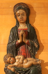 Image showing Blessed Virgin Mary with baby Jesus