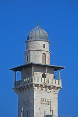 Image showing Minaret in the Old City of Jerusalem