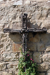 Image showing Wooden cross