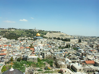 Image showing Jerusalem view