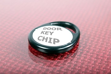 Image showing door key chip
