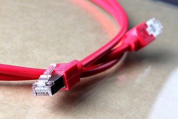 Image showing internet cable