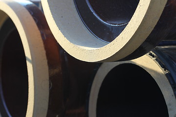 Image showing wastewater pipes