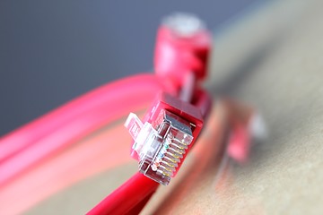 Image showing internet cable