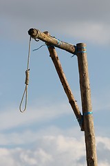 Image showing western gallows