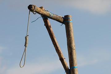 Image showing western gallows