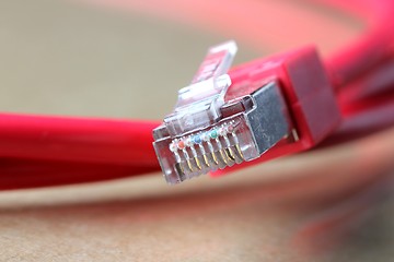 Image showing internet cable