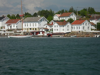 Image showing Lyngør in Norway.