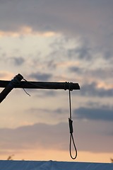 Image showing western gallows