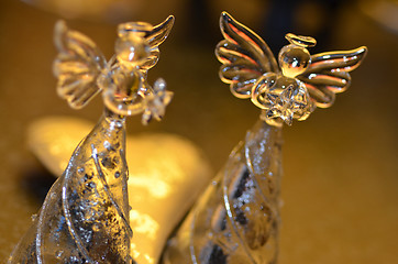 Image showing Christmas angels