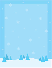 Image showing Snow Background