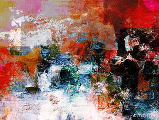 Image showing abstract background grunge