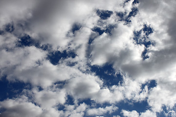 Image showing clouds in sky