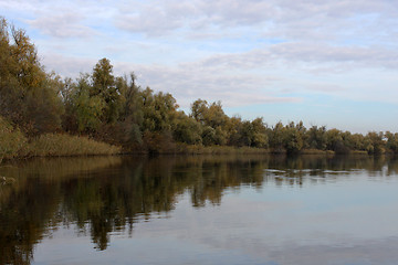 Image showing riverside of Dnieper 