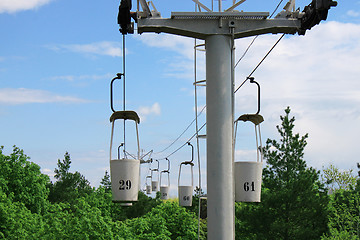 Image showing aerial ropeway