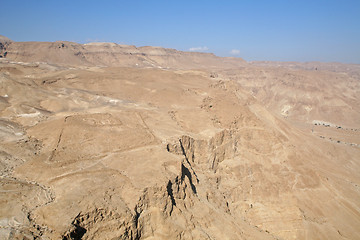 Image showing Wilderness of Judea from Israel