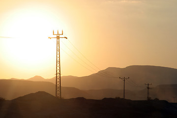 Image showing Power lines