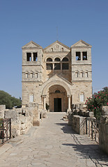 Image showing Basilica of the Transfiguration, Mount Tabor