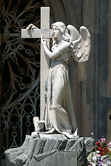 Image showing Angel, Old Graveyard in Dubrovnik, Croatia
