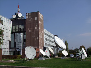 Image showing TV Station Up-link