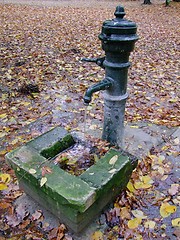 Image showing Water pump in the park