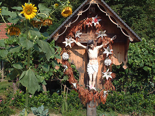 Image showing Statue of Jesus Christ on the cross