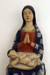 Image showing Blessed Virgin Mary with baby Jesus