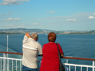 Image showing Tourists