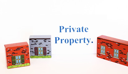 Image showing Private property