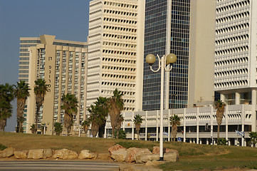 Image showing Tel Aviv sea shore