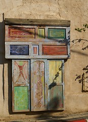 Image showing Colorful window