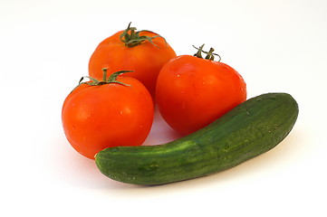 Image showing Fresh vegetables