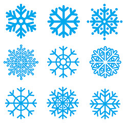 Image showing snowflakes