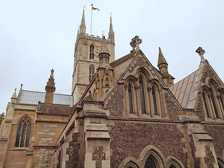 Image showing Southwark Cathedral, London