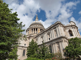 Image showing St Paul Cathedral, London