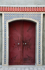 Image showing Traditional door from Sousse, Tunisia