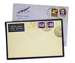 Image showing Vintage Envelopes