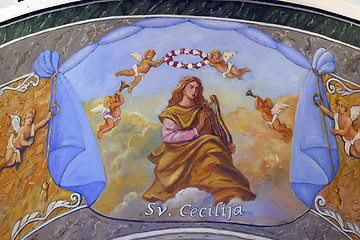 Image showing Saint Cecilia