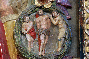 Image showing Scourging at the Pillar, Mysteries of the Rosary