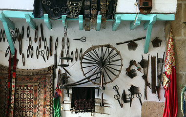 Image showing Interior of arabic coffee bar, Sousse, Tunisia