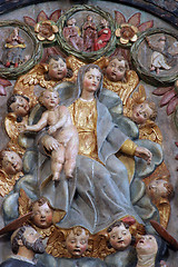 Image showing Our Lady of Holy Rosary