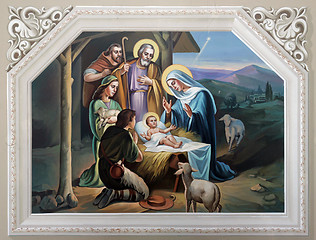 Image showing Nativity Scene