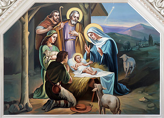 Image showing Nativity Scene