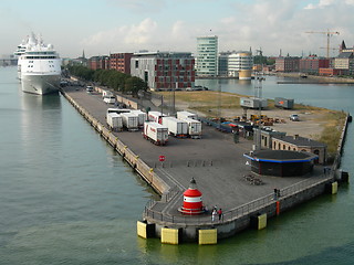Image showing Langelinie in Copenhagen.