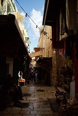 Image showing Jerusalem old city streets