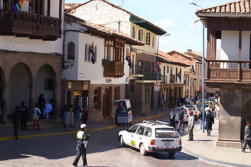 Image showing Cusco city street